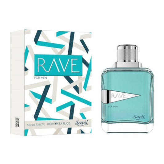Sapil Swiss Arabian Sapil Men's Rave EDT Spray 3.4 oz (Tester) Fragrances - Luxurious Fragrance Available Online in Hong Kong & China
