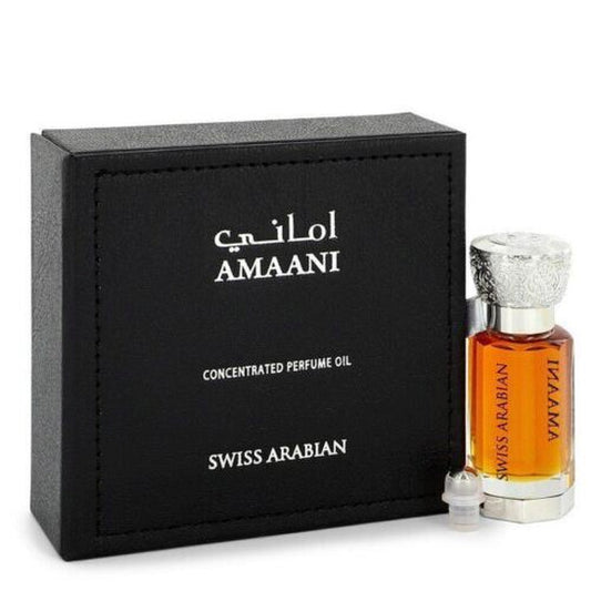 Swiss Arabian Unisex Amaani Perfume Oil 0.4 oz Fragrances - Luxurious Fragrance Available Online in Hong Kong & China