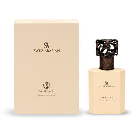 Swiss Arabian Unisex Heritage Vanilla 01 Extrait de Parfum Spray 1.7 oz Fragrances - Luxurious Fragrance Available Online in Hong Kong & China