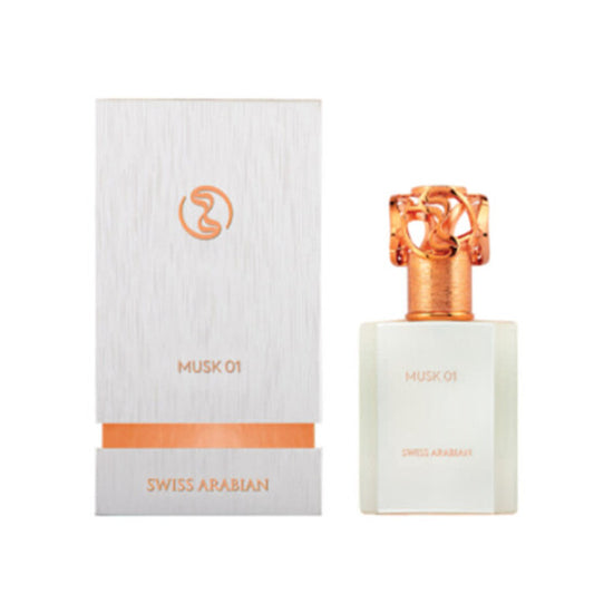 Swiss Arabian Unisex Musk 01 EDP Spray 1.69 oz - Luxurious Fragrance Available Online in Hong Kong & China