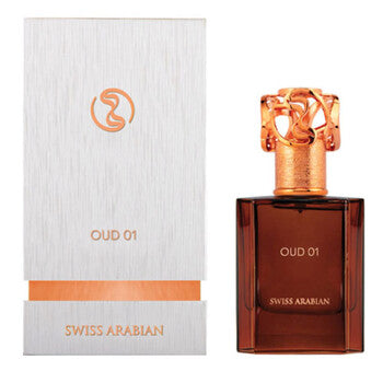 Swiss Arabian Unisex Oud 01 EDP Spray 1.69 oz - Luxurious Fragrance Available Online in Hong Kong & China