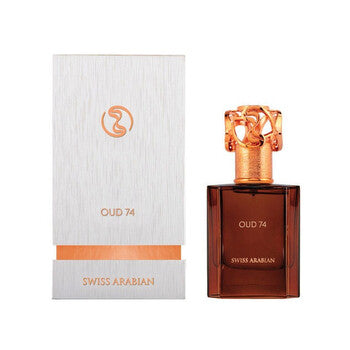 Swiss Arabian Unisex Oud 74 EDP Spray 1.7 oz - Luxurious Fragrance Available Online in Hong Kong & China