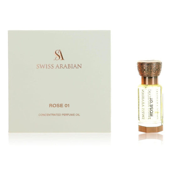 Swiss Arabian Unisex Rose 01 Perfume Oil 0.4 oz Fragrances - Luxurious Fragrance Available Online in Hong Kong & China