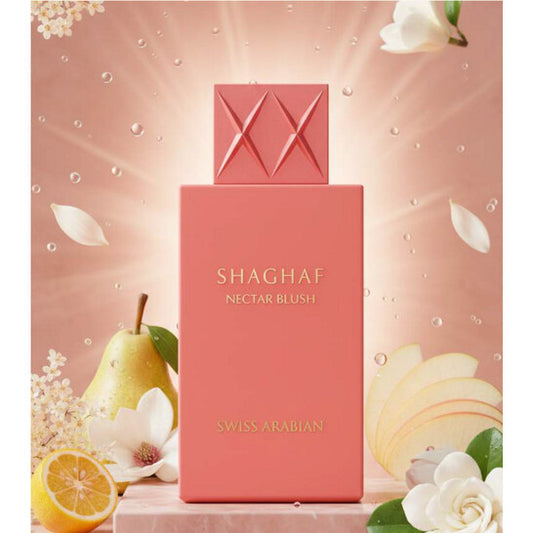 Swiss Arabian Unisex Shaghaf Nectar Blush 985 EDP Spray 2.54 oz Fragrances - Luxurious Fragrance Available Online in Hong Kong & China