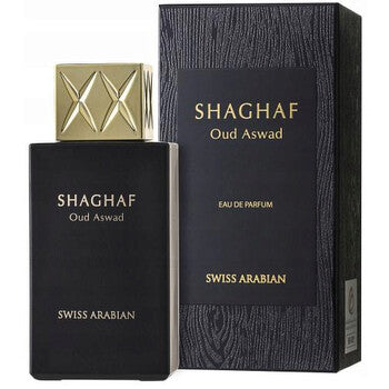 Swiss Arabian Unisex Shaghaf Oud Aswad EDP Spray 2.5 oz - Luxurious Fragrance Available Online in Hong Kong & China