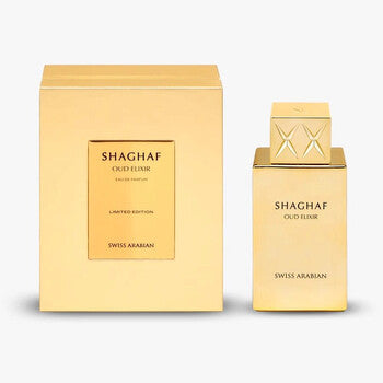 Swiss Arabian Unisex Shaghaf Oud Elixir EDP Spray 2.5 oz - Luxurious Fragrance Available Online in Hong Kong & China