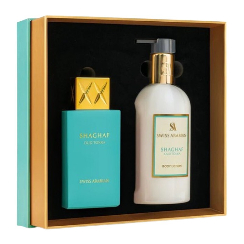 Swiss Arabian Unisex Shaghaf Oud Tonka Gift Set Fragrances - Luxurious Fragrance Available Online in Hong Kong & China