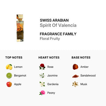 Swiss Arabian Unisex Spirit Of Valencia EDP Spray 3.38 oz Fragrances (Wholesale) - Luxurious Fragrance Available Online in Hong Kong & China