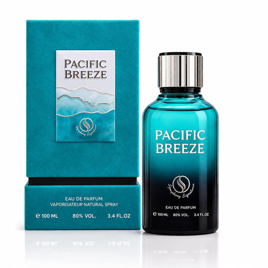Symphony Signature Men's Pacific Breeze EDP Spray 3.4 oz Fragrances - Luxurious Fragrance Available Online in Hong Kong & China