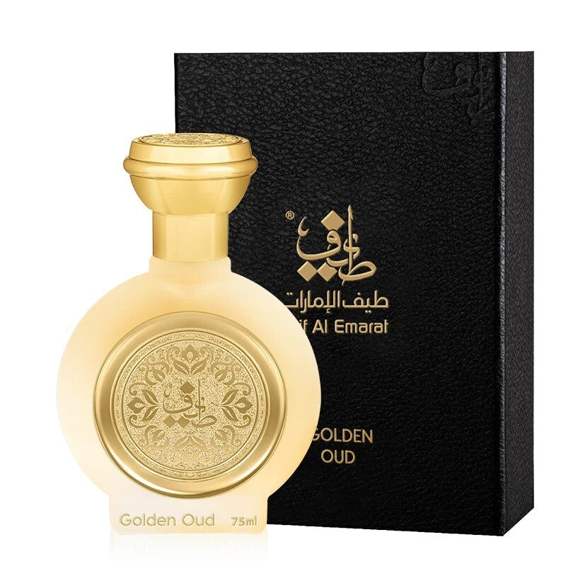 Taif Al Emarat Unisex Golden Oud EDP Spray 2.5 oz Fragrances - Luxurious Fragrance Available Online in Hong Kong & China