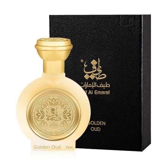 Taif Al Emarat Unisex Golden Oud EDP Spray 2.5 oz Fragrances - Luxurious Fragrance Available Online in Hong Kong & China