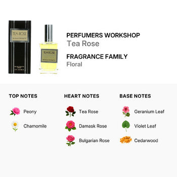 Perfumers Workshop Tea Rose / EDT Spray 2.0 oz (w) (Wholesale) - Luxurious Fragrance Available Online in Hong Kong & China