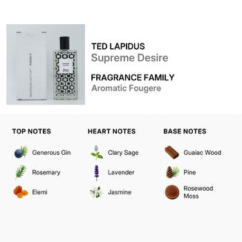 Ted Lapidus Ladies Supreme Desire EDT Spray 3.3 oz (Tester) Fragrances (Wholesale) - Luxurious Fragrance Available Online in Hong Kong & China