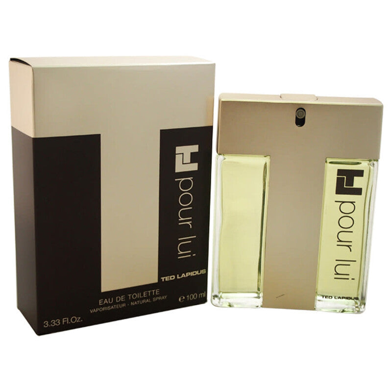 Ted Lapidus Ted Pour Lui by Ted Lapidus for Men - 3.33 oz EDT Spray - Luxurious Fragrance Available Online in Hong Kong & China