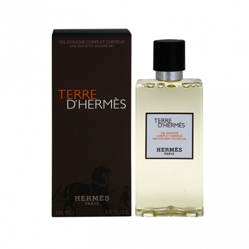 Hermes Terre Dhermes / Hermes Hair & Body Wash / Gel 6.5 oz (200 ml) (M) - Luxurious Fragrance Available Online in Hong Kong & China