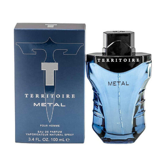 Territoire Men's Metal EDP 3.4 oz Fragrances  (Wholesale) - Luxurious Fragrance Available Online in Hong Kong & China