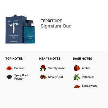 Territoire Men's Signature Oud EDP Spray 3.4 oz Fragrances (Wholesale) - Luxurious Fragrance Available Online in Hong Kong & China