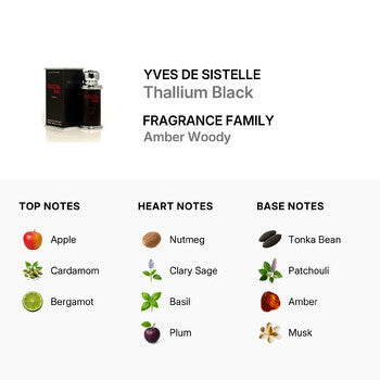 Yves De Sistelle Thallium Black by Yves De Sistelle EDT Spray 3.4 oz (Wholesale) - Luxurious Fragrance Available Online in Hong Kong & China