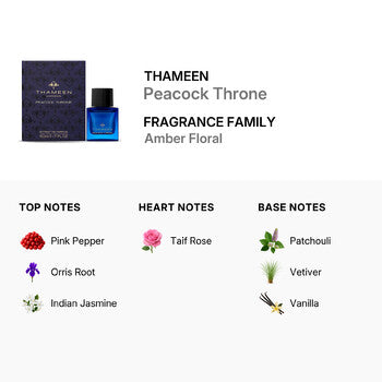 Thameen Ladies Peacock Throne Extrait de Parfum Spray 1.7 oz (Wholesale) - Luxurious Fragrance Available Online in Hong Kong & China