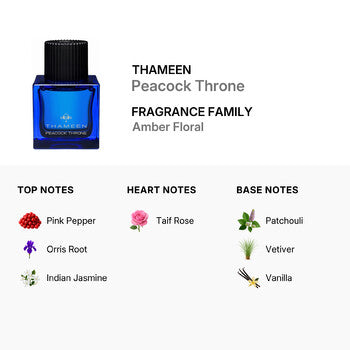 Thameen Ladies Peacock Throne Extrait de Parfum Spray 3.4 oz (Wholesale) - Luxurious Fragrance Available Online in Hong Kong & China