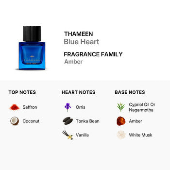 Thameen Unisex Blue Heart Extrait de Parfum Spray 3.4 oz (Wholesale) - Luxurious Fragrance Available Online in Hong Kong & China