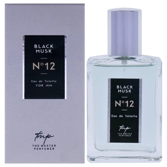 The Master Perfumer Men's Black Musk N12 EDT Spray 1 oz Fragrances - Luxurious Fragrance Available Online in Hong Kong & China