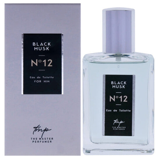 The Master Perfumer Men's Black Musk N12 EDT Spray 1 oz Fragrances (Wholesale) - Luxurious Fragrance Available Online in Hong Kong & China