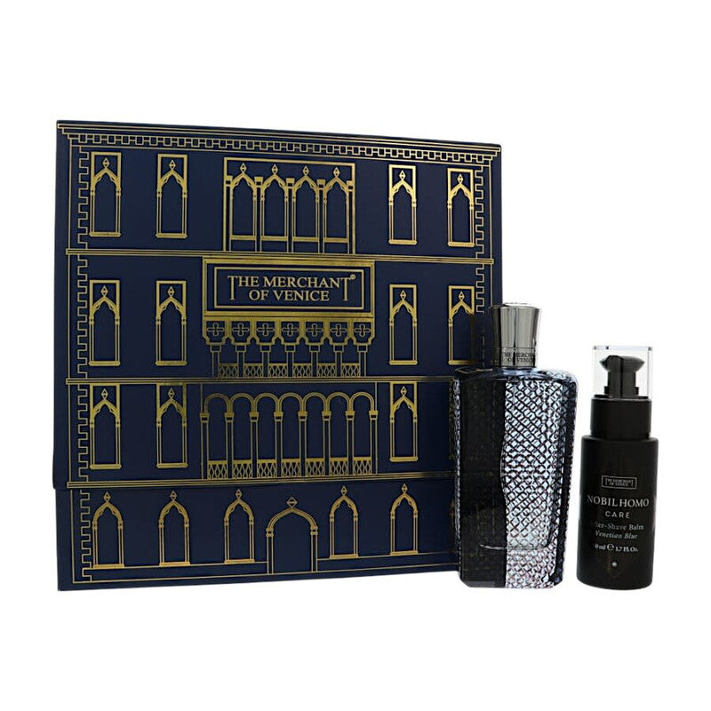 The Merchant Of Venice Men's Venetian Blue Gift Set Fragrances - Luxurious Fragrance Available Online in Hong Kong & China