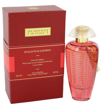 The Merchant Of Venice Unisex Byzantium Saffron EDP Spray 3.4 oz - Luxurious Fragrance Available Online in Hong Kong & China