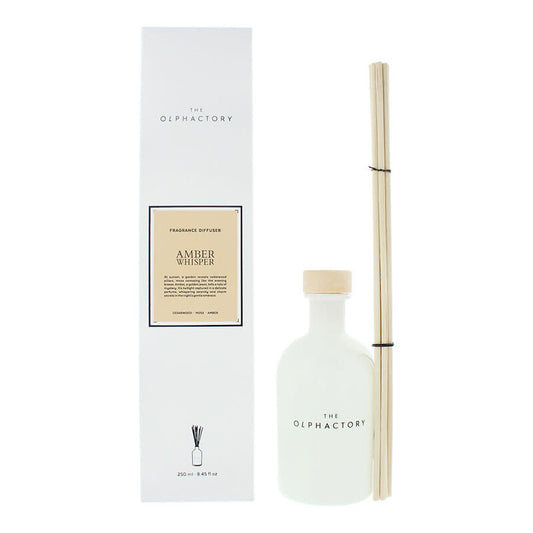 The Olphactory Unisex Amber Whisper Diffuser 8.4 oz Fragrances (Wholesale) - Luxurious Fragrance Available Online in Hong Kong & China