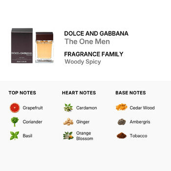 Dolce & Gabbana The One Men / Dolce and Gabbana EDT Spray 1.7 oz (50 ml) (m) (Wholesale) - Luxurious Fragrance Available Online in Hong Kong & China