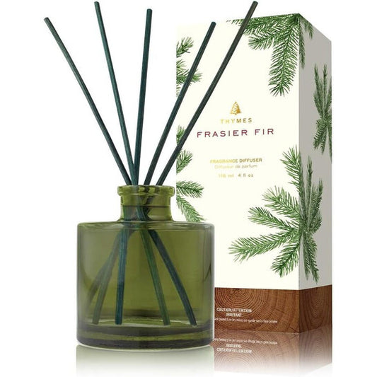 Thymes Unisex Frasier Fir Reed Diffuser 4 oz Fragrances - Luxurious Fragrance Available Online in Hong Kong & China