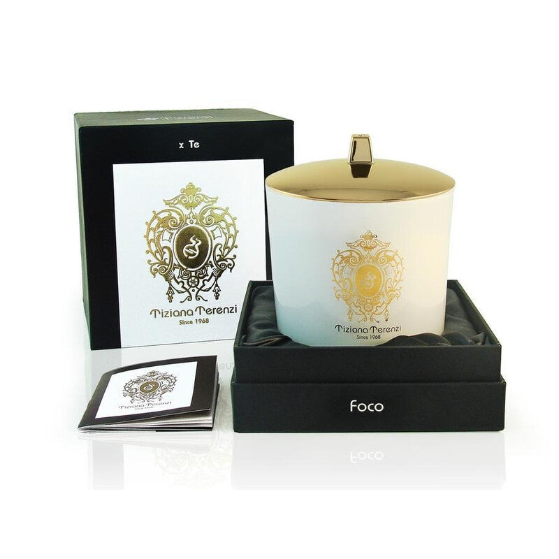 Tiziana Terenzi Foco White Spicy Snow 550 g Scented Candle - Luxurious Fragrance Available Online in Hong Kong & China