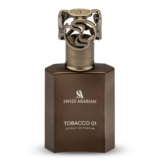 Swiss Arabian Unisex Heritage Tobacco 01 Extrait de Parfum Spray 1.69 oz - Luxurious Fragrance Available Online in Hong Kong & China