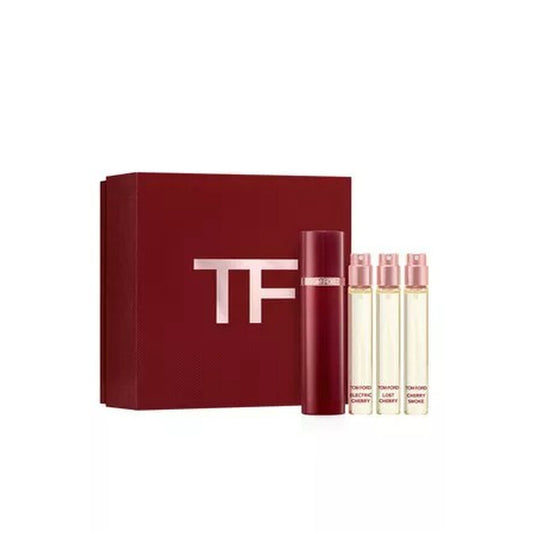 Tom Ford Private Blend Cherries Collection 3 Piece Gift Set: Electric Cherry EDP 10ml - Lost Cherry EDP 10ml - Cherry Smoke EDP 10ml - Luxurious Fragrance Available Online in Hong Kong & China