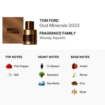 Tom Ford Unisex Oud Minerale 2023 EDP 1.7 oz (Wholesale) - Luxurious Fragrance Available Online in Hong Kong & China