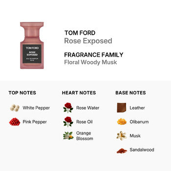 Tom Ford Unisex Rose Exposed EDP Spray 1.0 oz Fragrances (Wholesale) - Luxurious Fragrance Available Online in Hong Kong & China