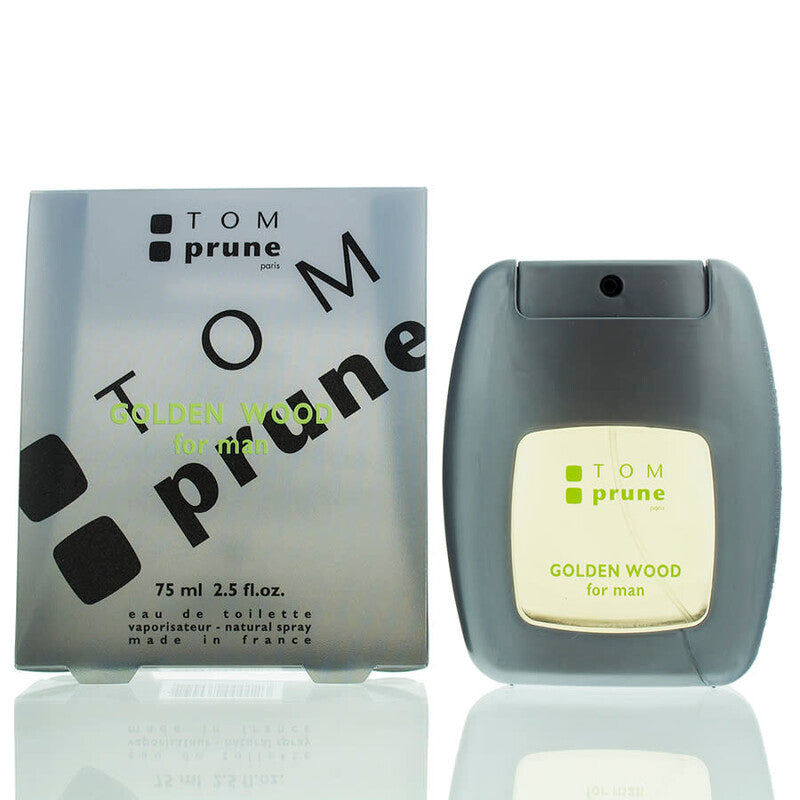 Tom Prune Men's Golden Wood EDT Spray 2.5 oz Fragrances - Luxurious Fragrance Available Online in Hong Kong & China