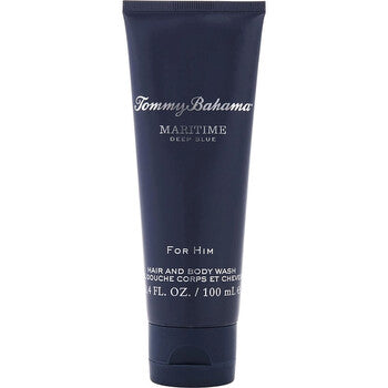 Tommy Bahama Men's Maritime Deep Blue Hair and Body Wash 3.33 oz - Luxurious Fragrance Available Online in Hong Kong & China