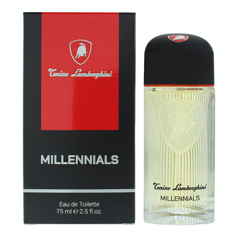 Tonino Lamborghini Men's Millennials EDT Spray 2.5 oz Fragrances - Luxurious Fragrance Available Online in Hong Kong & China