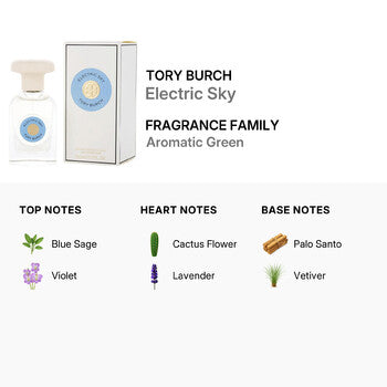 Tory Burch Ladies Electric Sky EDP 1.7 oz (Wholesale) - Luxurious Fragrance Available Online in Hong Kong & China