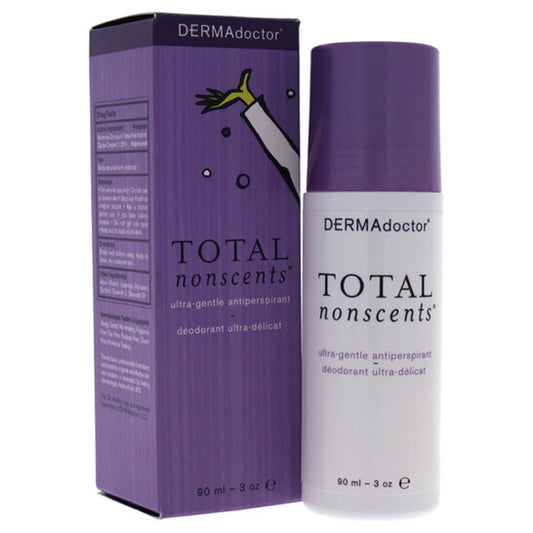 Dermadoctor Total NonScents Ultra-Gentle Antiperspirant by DERMAdoctor for Women - 3 oz Deodorant Roll-On - Luxurious Fragrance Available Online in Hong Kong & China