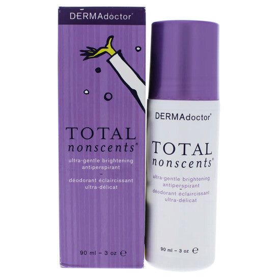 Dermadoctor Total NonScents Ultra-Gentle Brightening Antiperspirant by DERMAdoctor for Women - 3 oz Deodorant - Luxurious Fragrance Available Online in Hong Kong & China