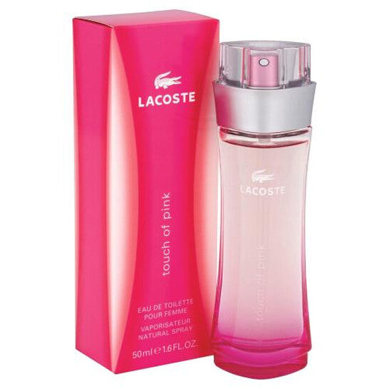 Lacoste Touch Of Pink / Lacoste EDT Spray 1.6 oz (w) (Wholesale) - Luxurious Fragrance Available Online in Hong Kong & China