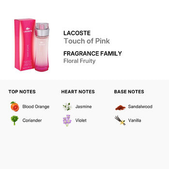 Lacoste Touch Of Pink / Lacoste EDT Spray 1.6 oz (w) (Wholesale) - Luxurious Fragrance Available Online in Hong Kong & China