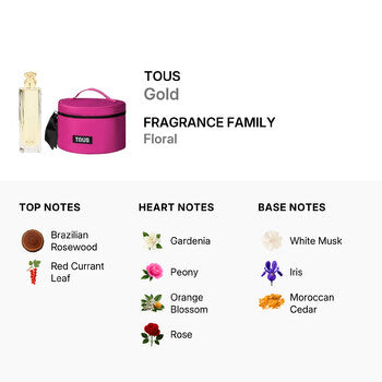 Tous Ladies Gold Gift Set (Wholesale) - Luxurious Fragrance Available Online in Hong Kong & China