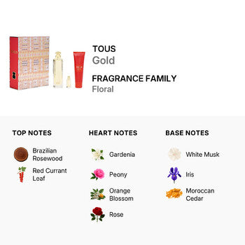 Tous Ladies Gold Gift Set - Luxurious Fragrance Available Online in Hong Kong & China