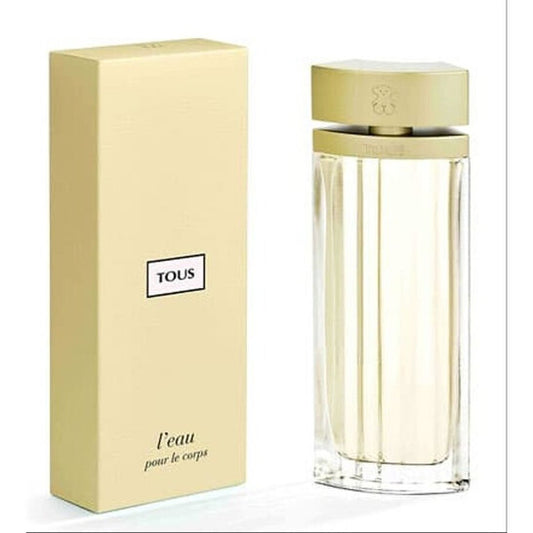 Tous Ladies L'eau Pour Le Corps EDC Spray 3 oz Fragrances - Luxurious Fragrance Available Online in Hong Kong & China