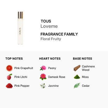 Tous Ladies Loveme Luxury EDP Spray 0.5 oz Fragrances (Wholesale) - Luxurious Fragrance Available Online in Hong Kong & China