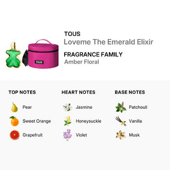 Tous Ladies Loveme The Emerald Elixir Gift Set (Wholesale) - Luxurious Fragrance Available Online in Hong Kong & China